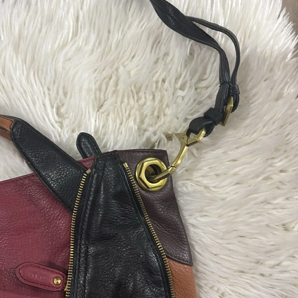 OR YANY LEATHER SATCHELS BAG  MULTICOLOR